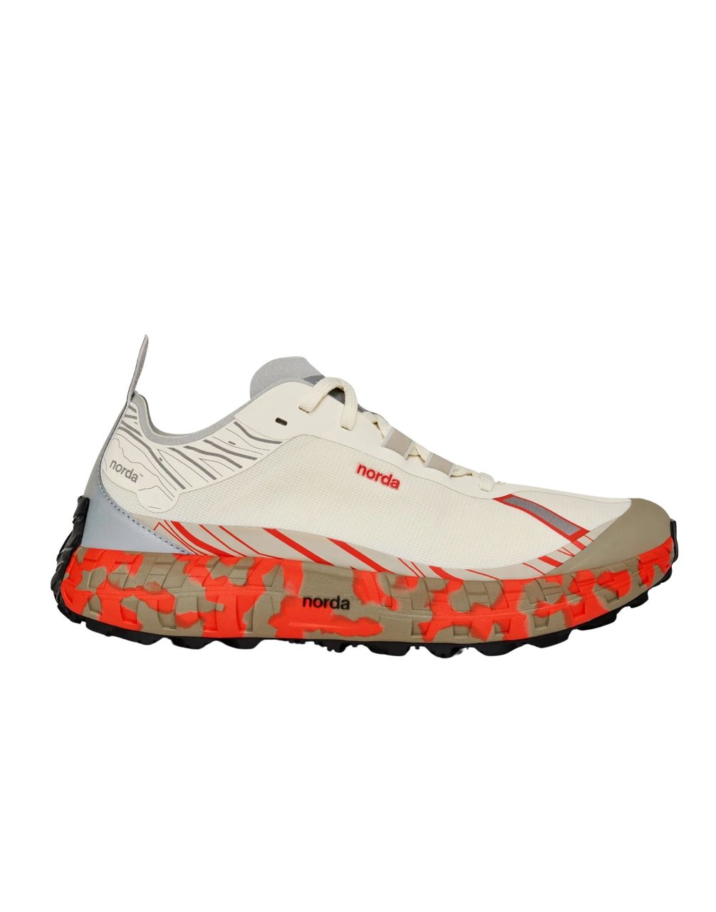 Norda 001 M Fireclay Trail Running Shoe Wit