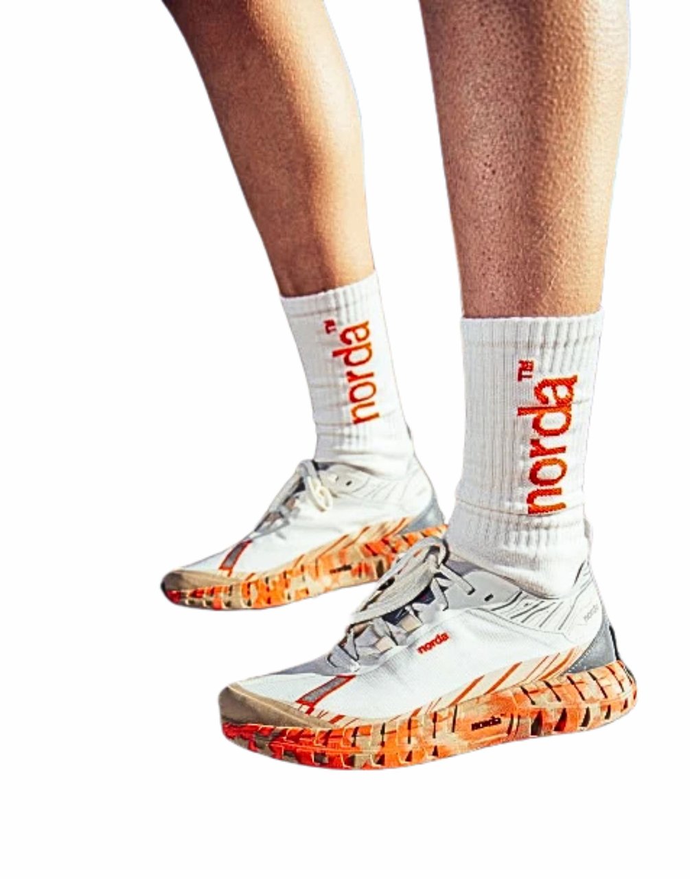 Norda 001 M Fireclay Trail Running Shoe Wit