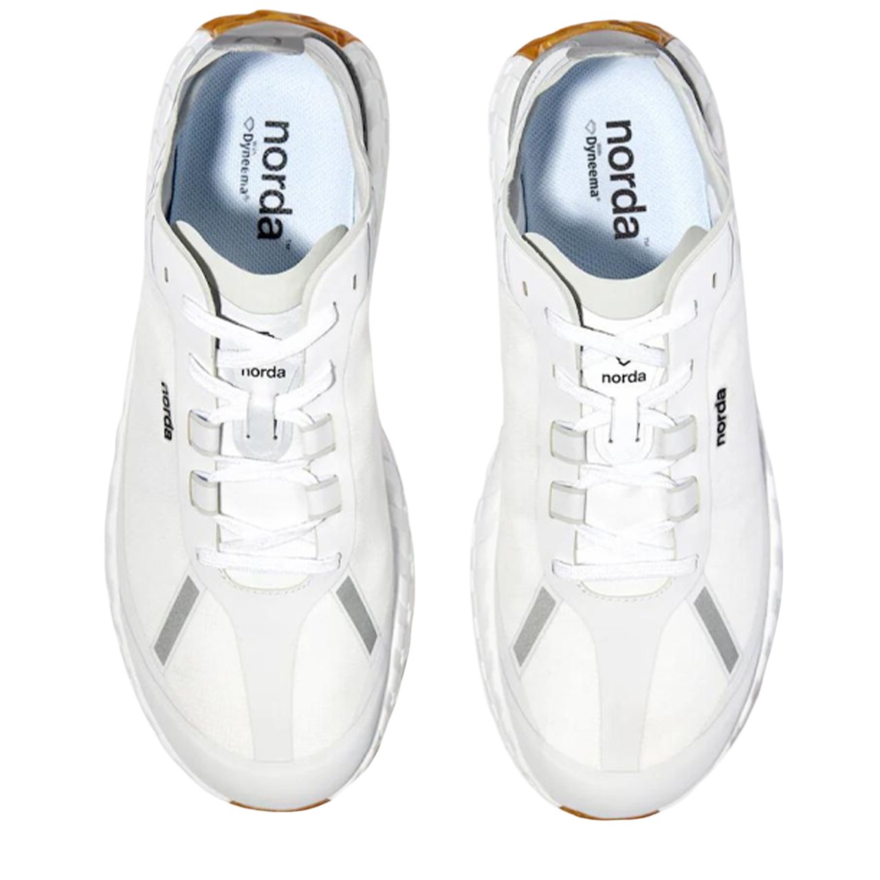 Norda Bio-Dyneema Eco-Friendly Sneakers with Vibram Litebase Sole Wit