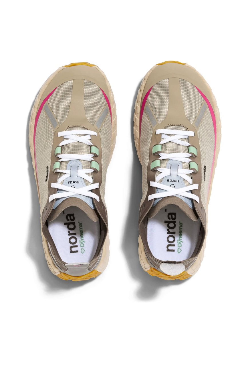 Norda Horizon 001 Seamless Bio-Dyneema Trail Sneakers Grijs