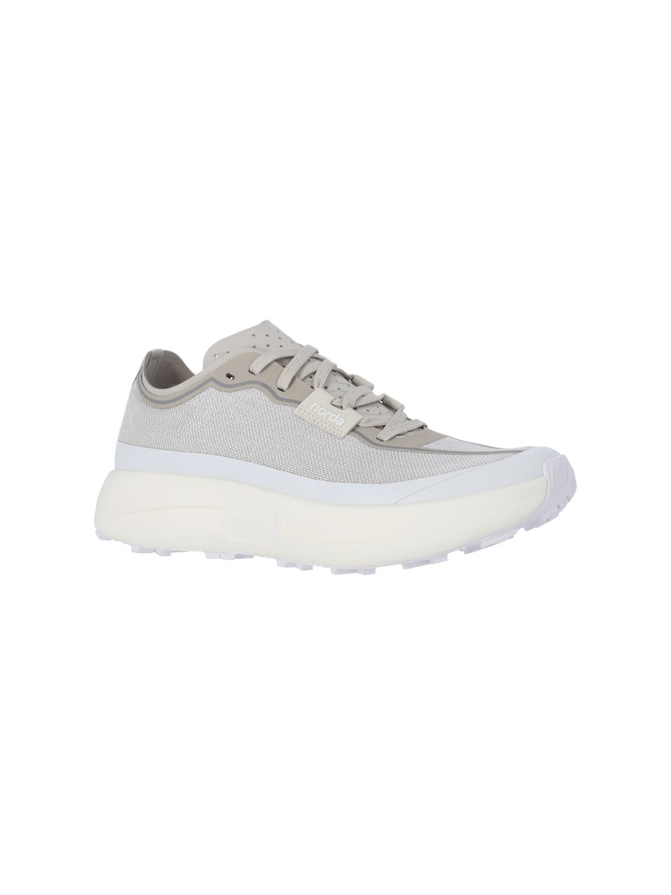 Norda Grey 005 W Perforated Fabric Sneakers Grijs