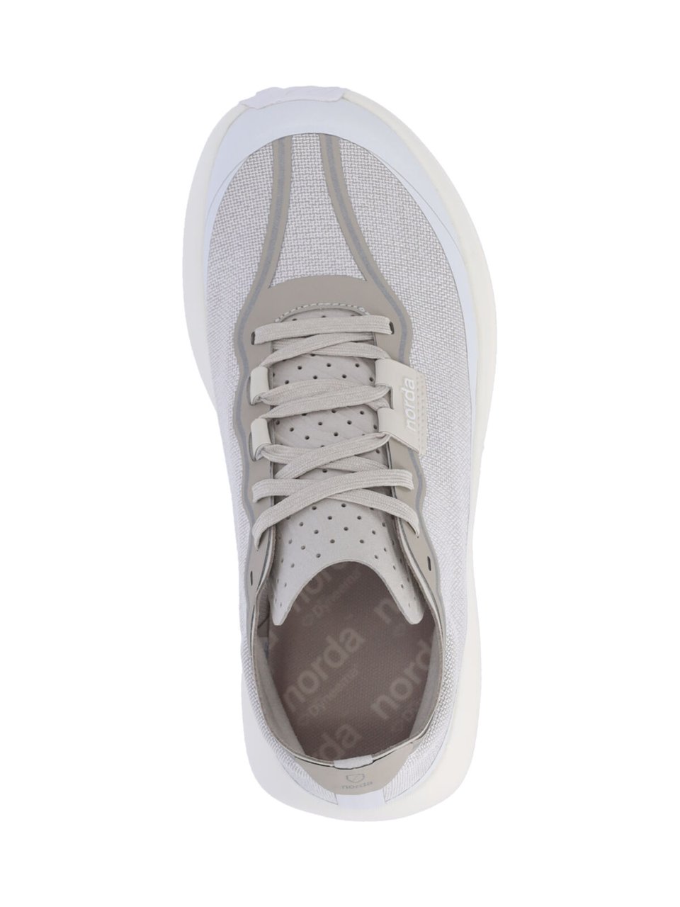Norda Grey 005 W Perforated Fabric Sneakers Grijs