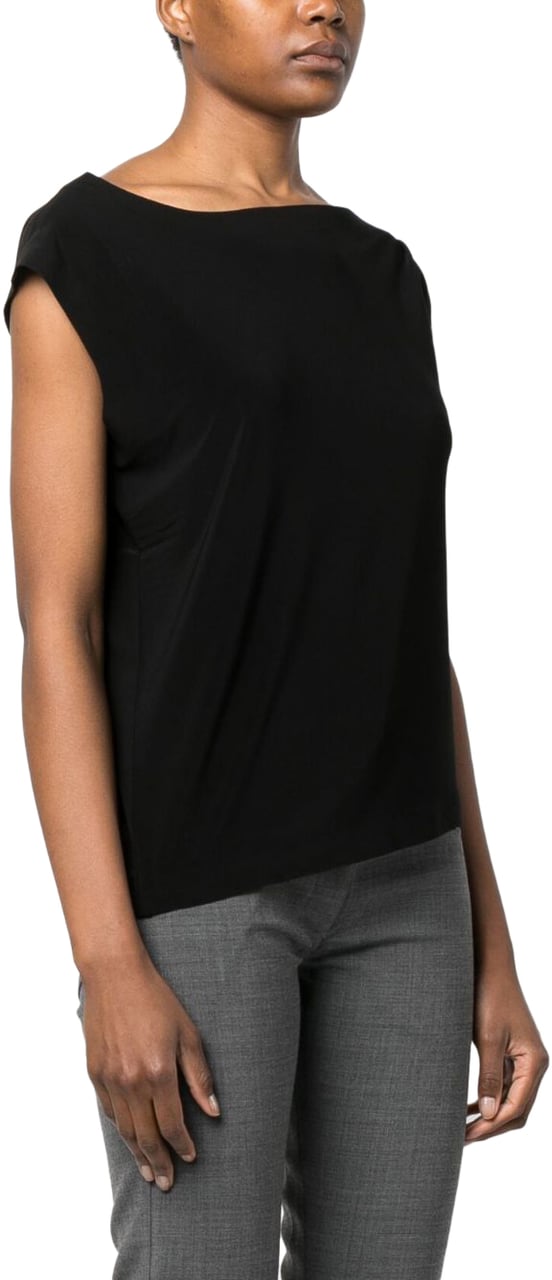 Norma Kamali Top Black Zwart