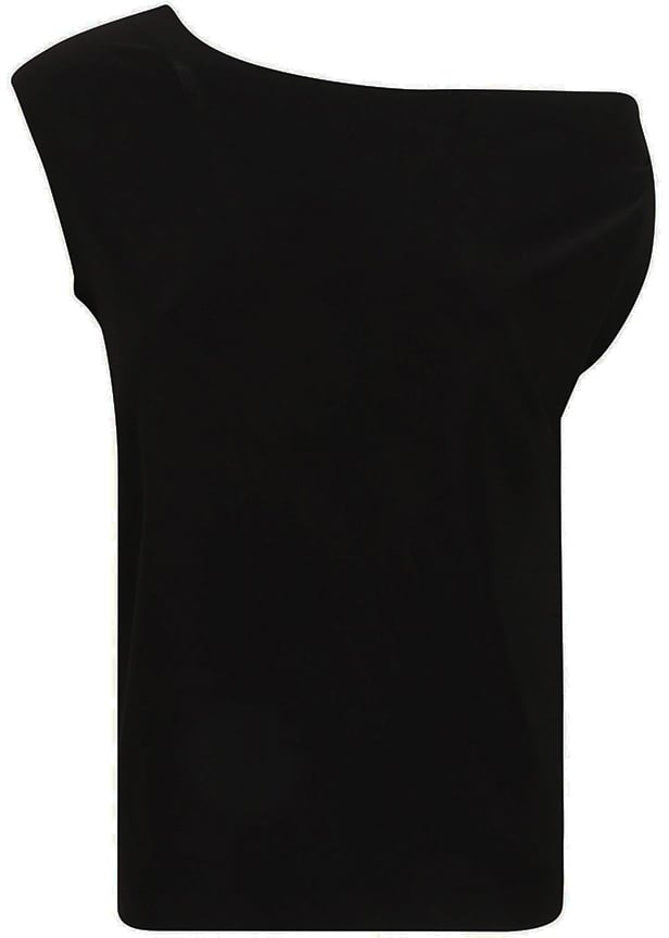 Norma Kamali Top Black Zwart