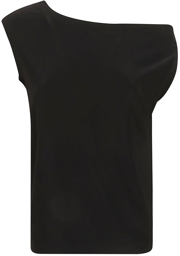 Norma Kamali Top Black Zwart