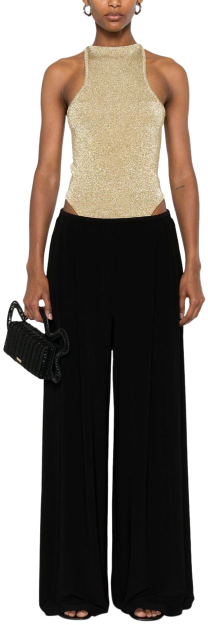 Norma Kamali Trousers Black Zwart