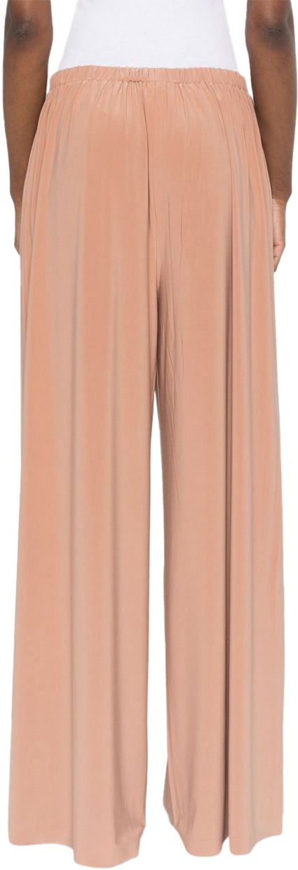 Norma Kamali Trousers Beige Beige