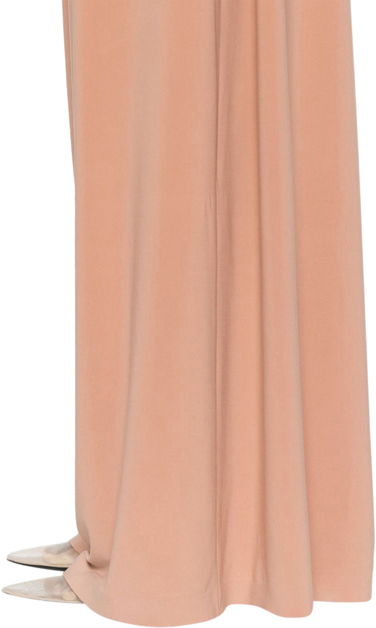 Norma Kamali Trousers Beige Beige
