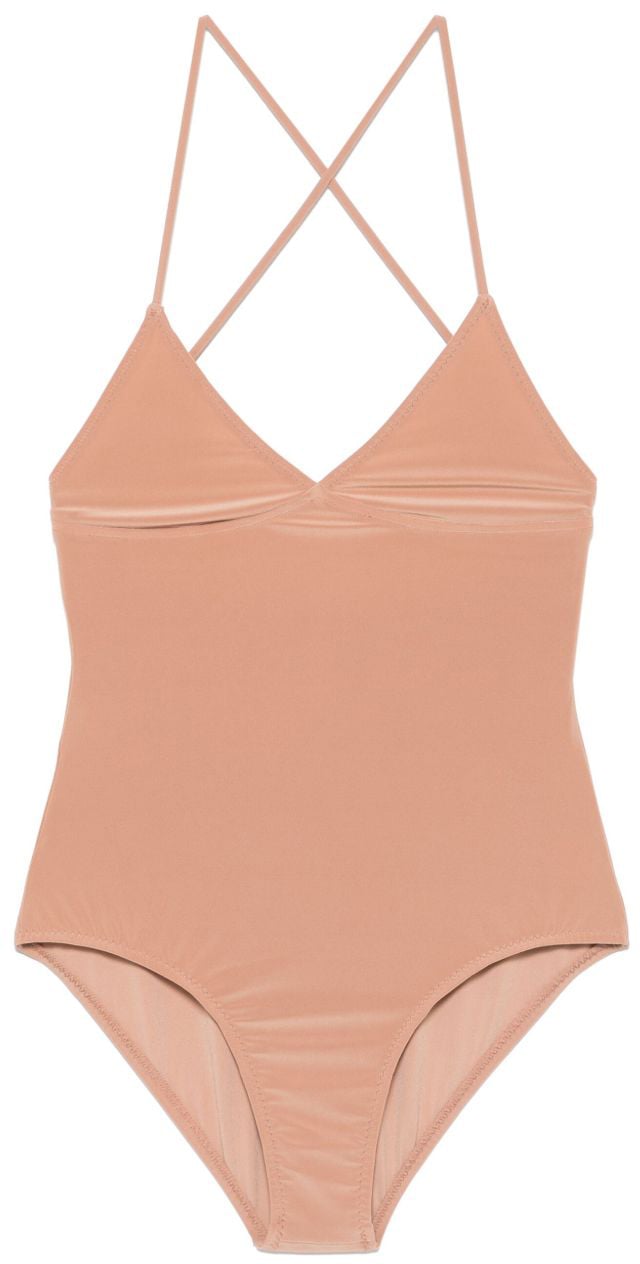 Norma Kamali Top Beige Beige