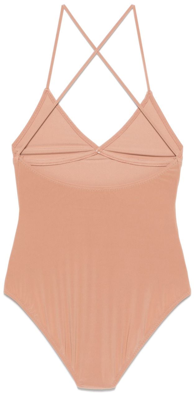 Norma Kamali Top Beige Beige