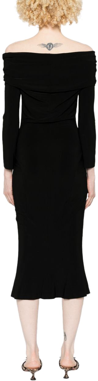 Norma Kamali Dresses Black Zwart