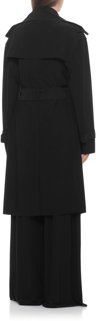 Norma Kamali Coats Black Zwart