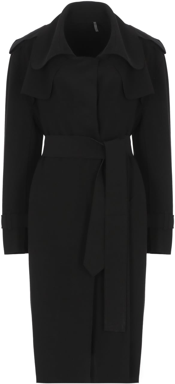 Norma Kamali Coats Black Zwart