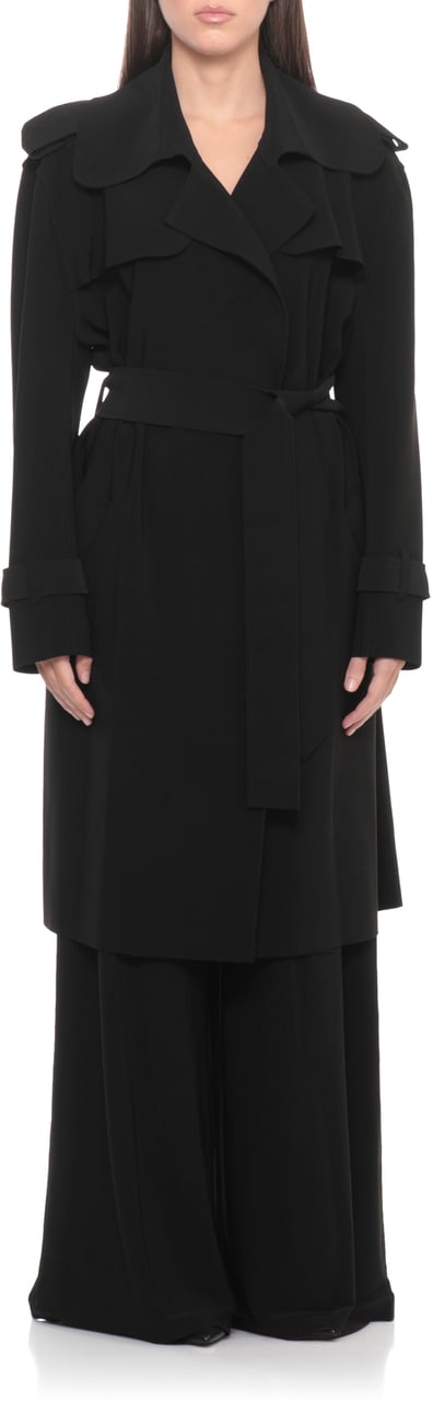 Norma Kamali Coats Black Zwart
