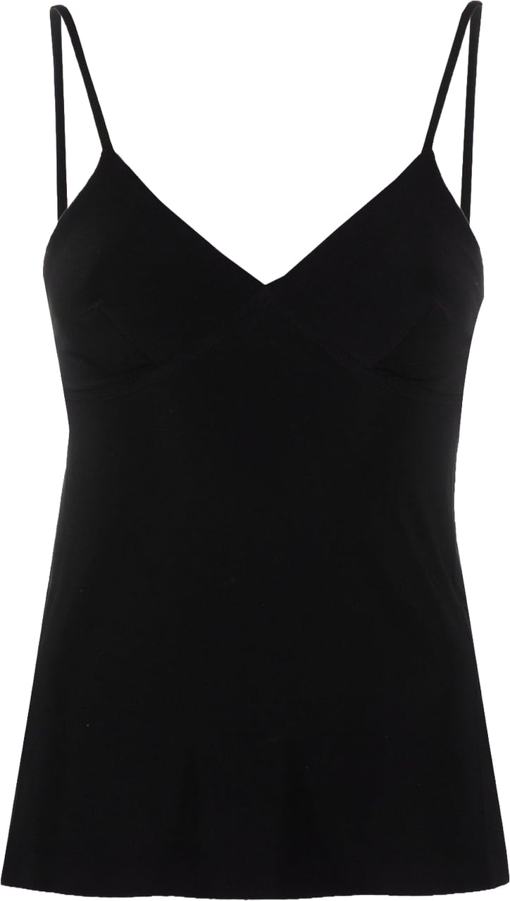Norma Kamali Top Black Zwart