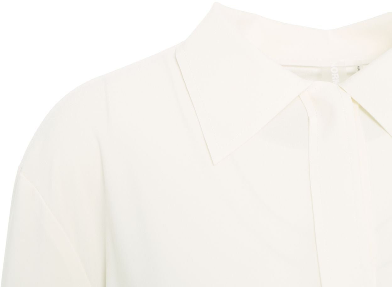 Norma Kamali Oversize blouse Beige