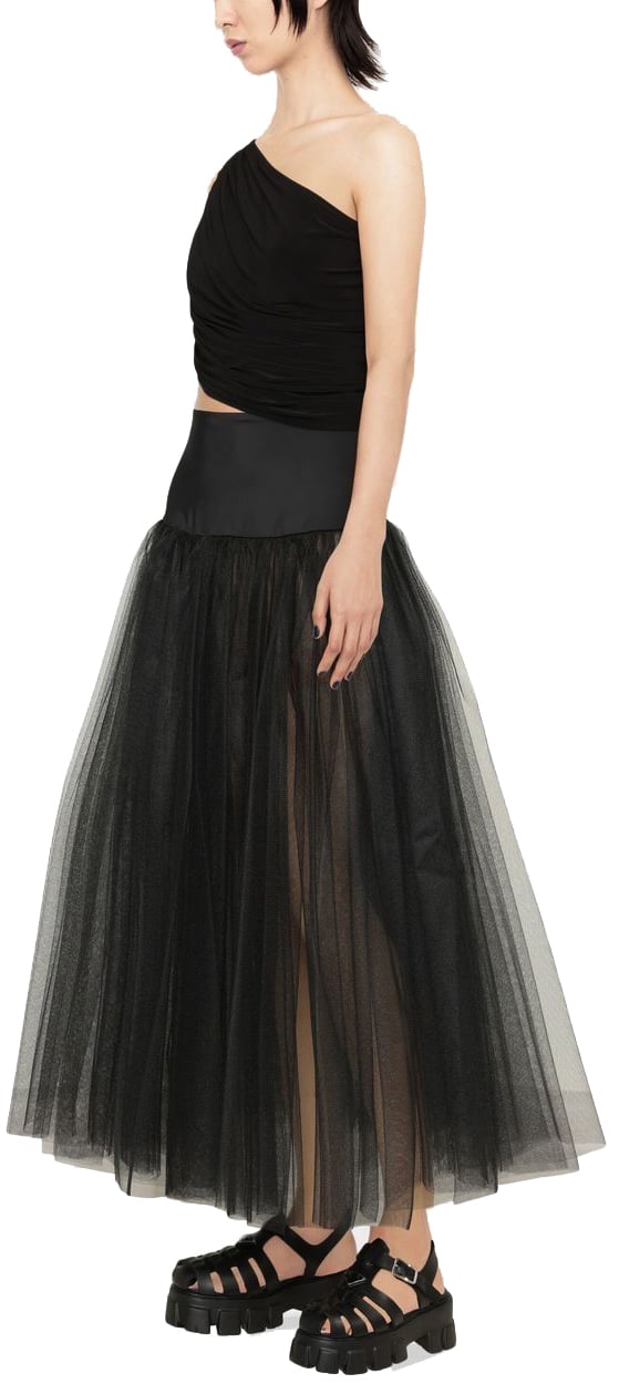 Norma Kamali Top Black Zwart