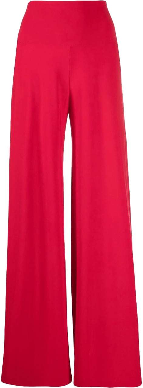 Norma Kamali Trousers Red Rood