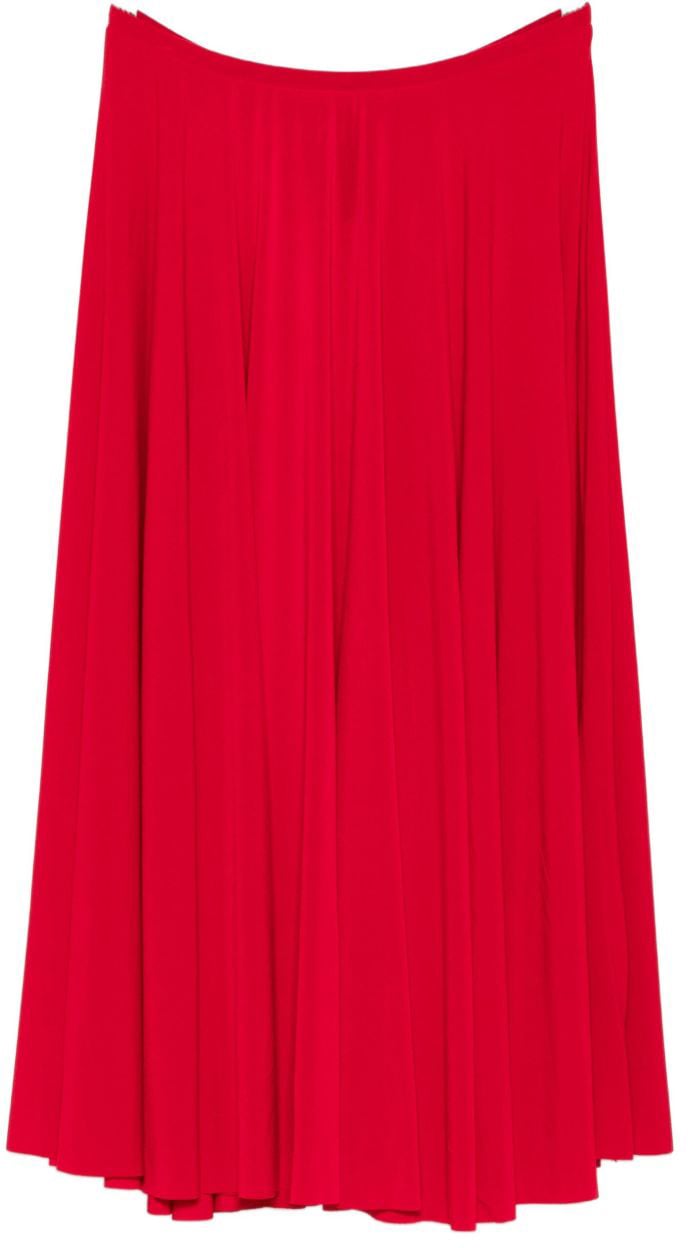 Norma Kamali Skirts Red Rood