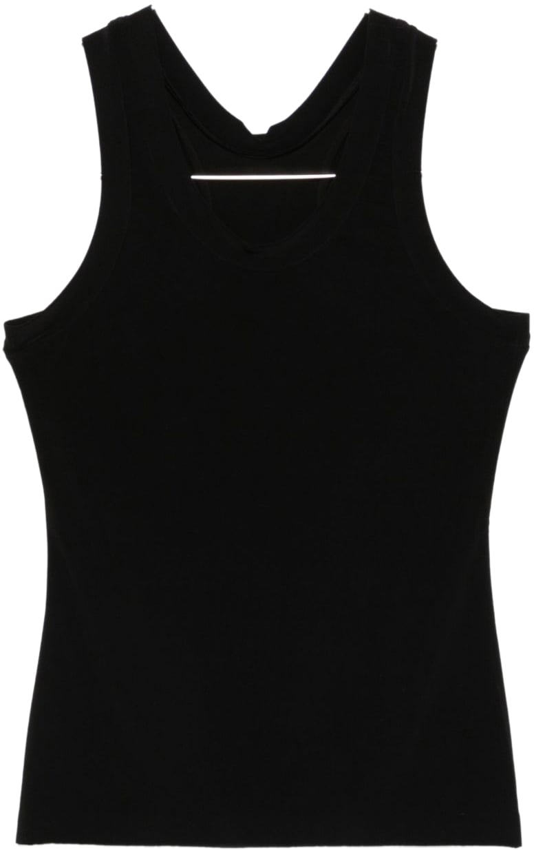 Norma Kamali Top Black Zwart