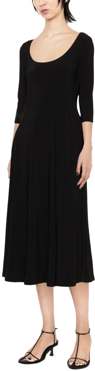 Norma Kamali Dresses Black Zwart