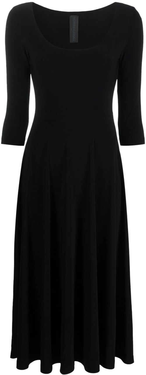 Norma Kamali Dresses Black Zwart