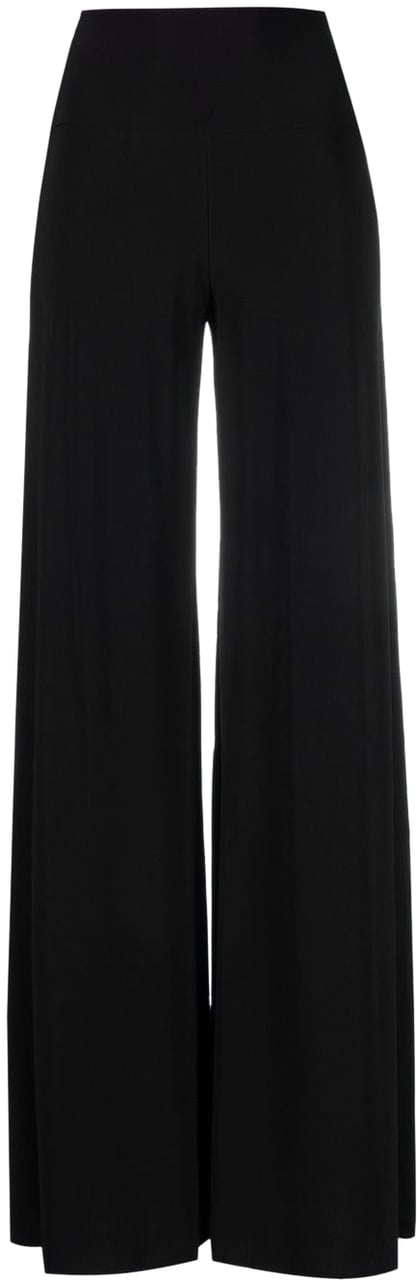 Norma Kamali Trousers Black Zwart