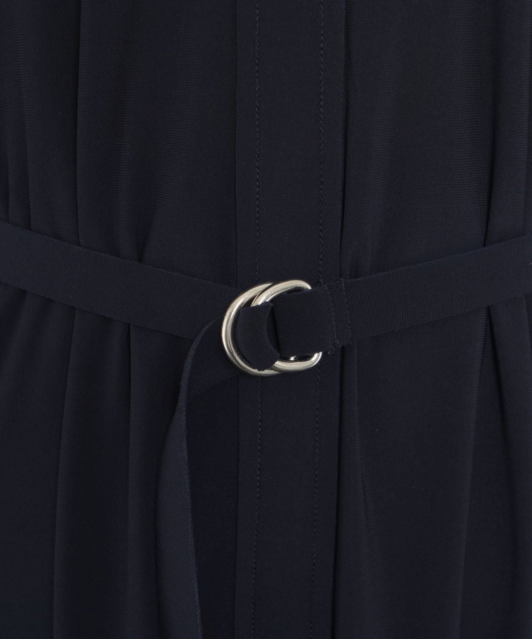 Norma Kamali Maxi dress with waist belt Blauw