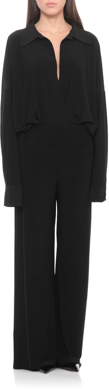 Norma Kamali Top Black Zwart