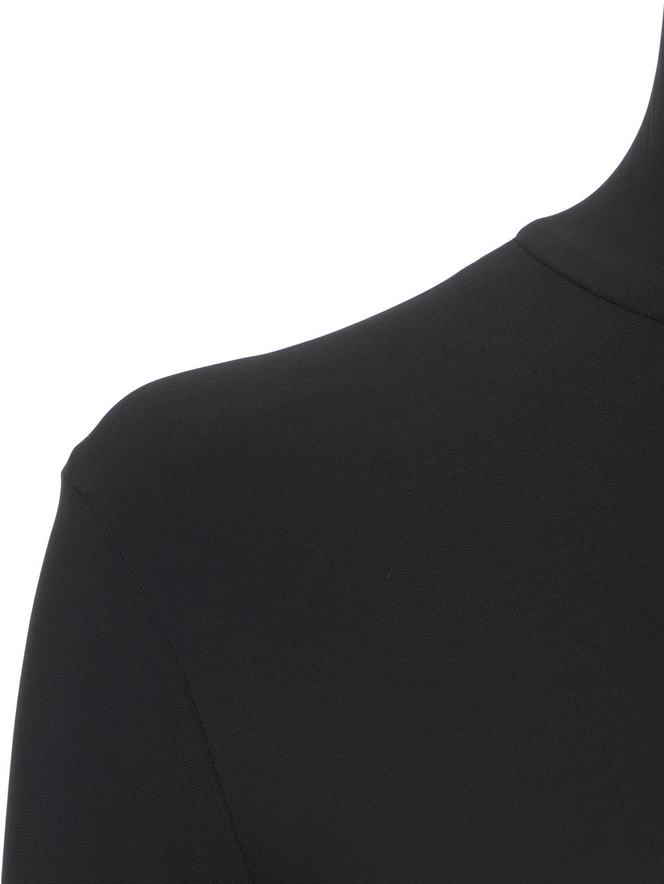 Norma Kamali Turtleneck bodysuit Zwart
