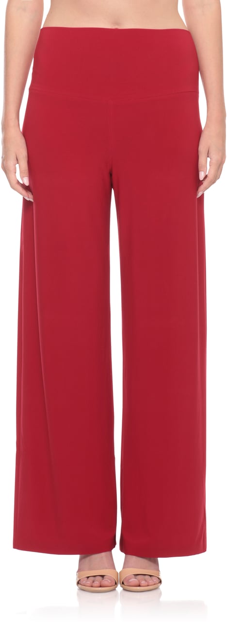 Norma Kamali Trousers Red Rood