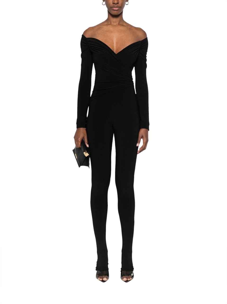 Norma Kamali Trousers Black Zwart
