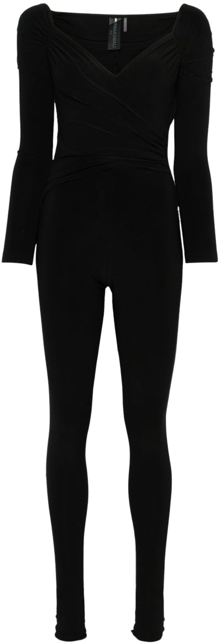 Norma Kamali Trousers Black Zwart