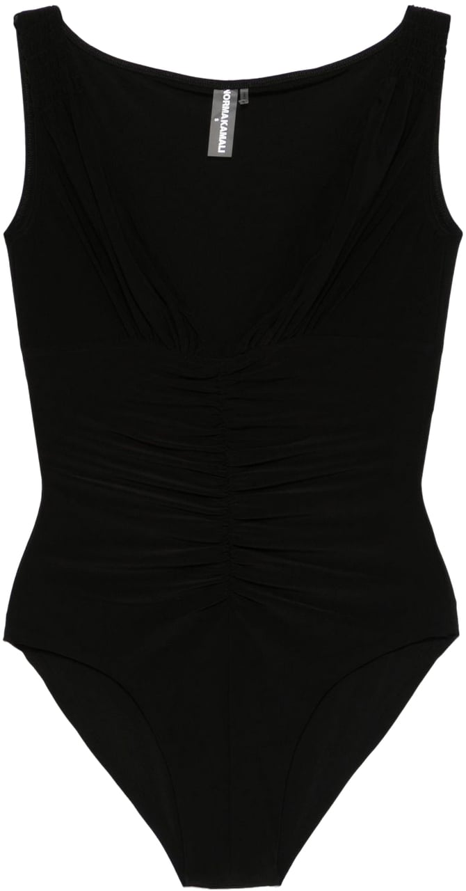 Norma Kamali Top Black Zwart