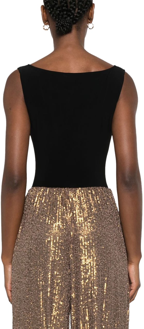 Norma Kamali Top Black Zwart