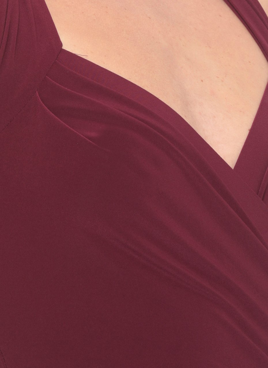 Norma Kamali Dresses Bordeaux Maroon
