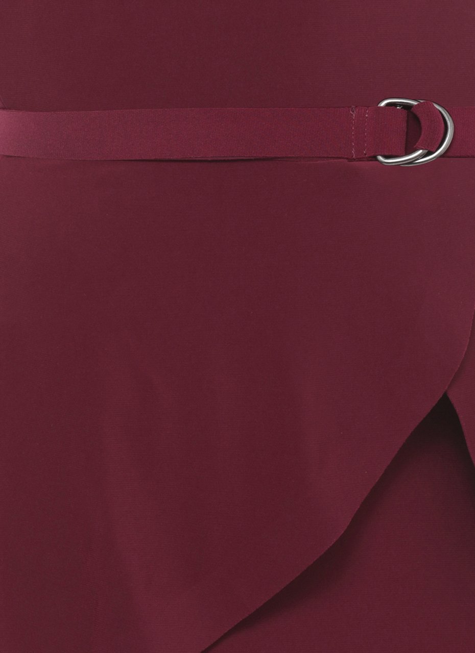 Norma Kamali Dresses Viola Maroon