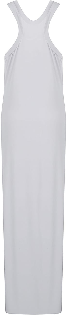 Norma Kamali Racer Long Dress Grey Grijs