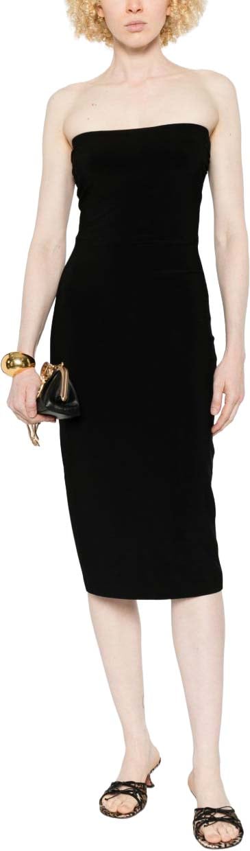 Norma Kamali Dresses Black Zwart