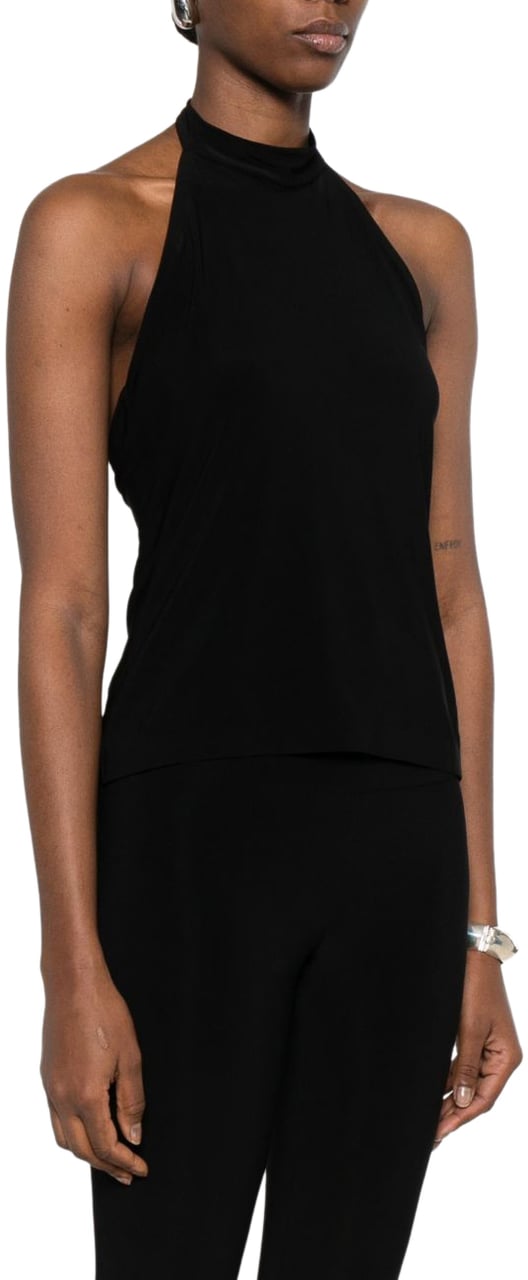 Norma Kamali Top Black Zwart