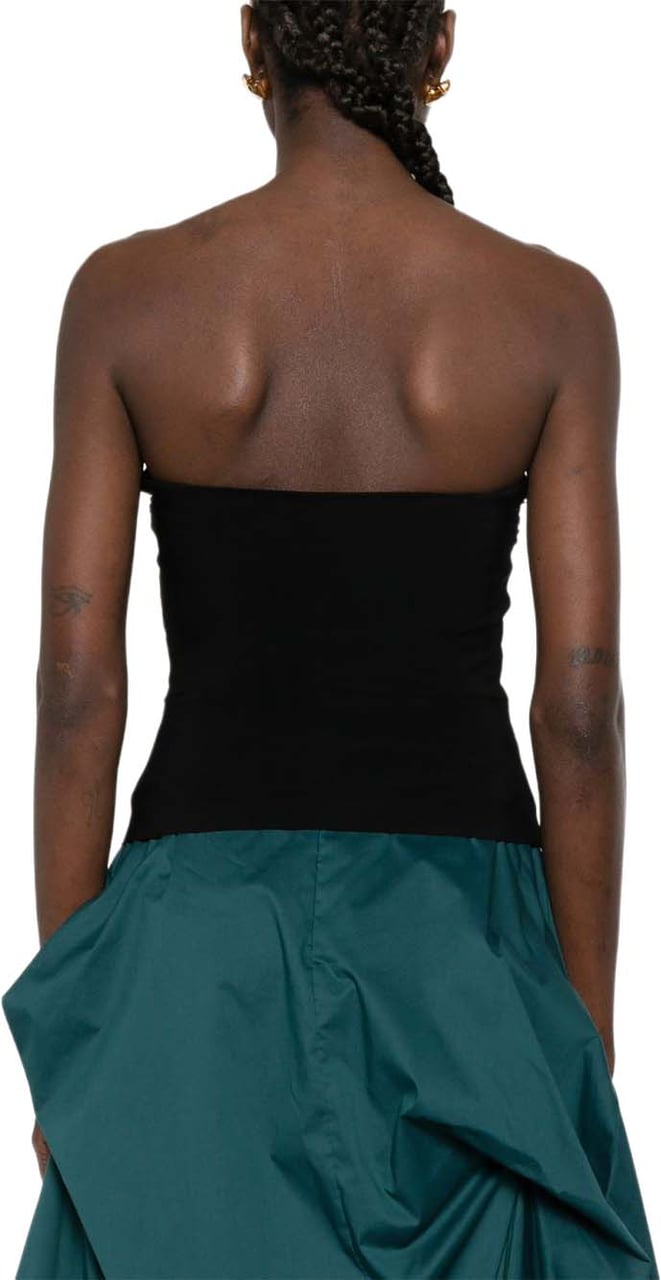 Norma Kamali Top Black Zwart