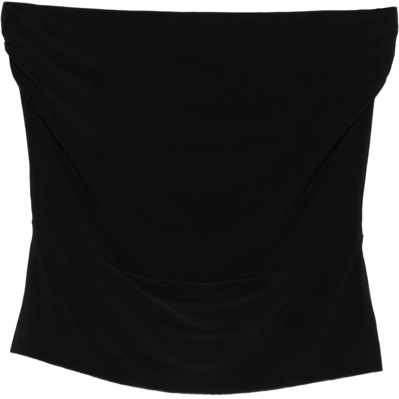 Norma Kamali Top Black Zwart