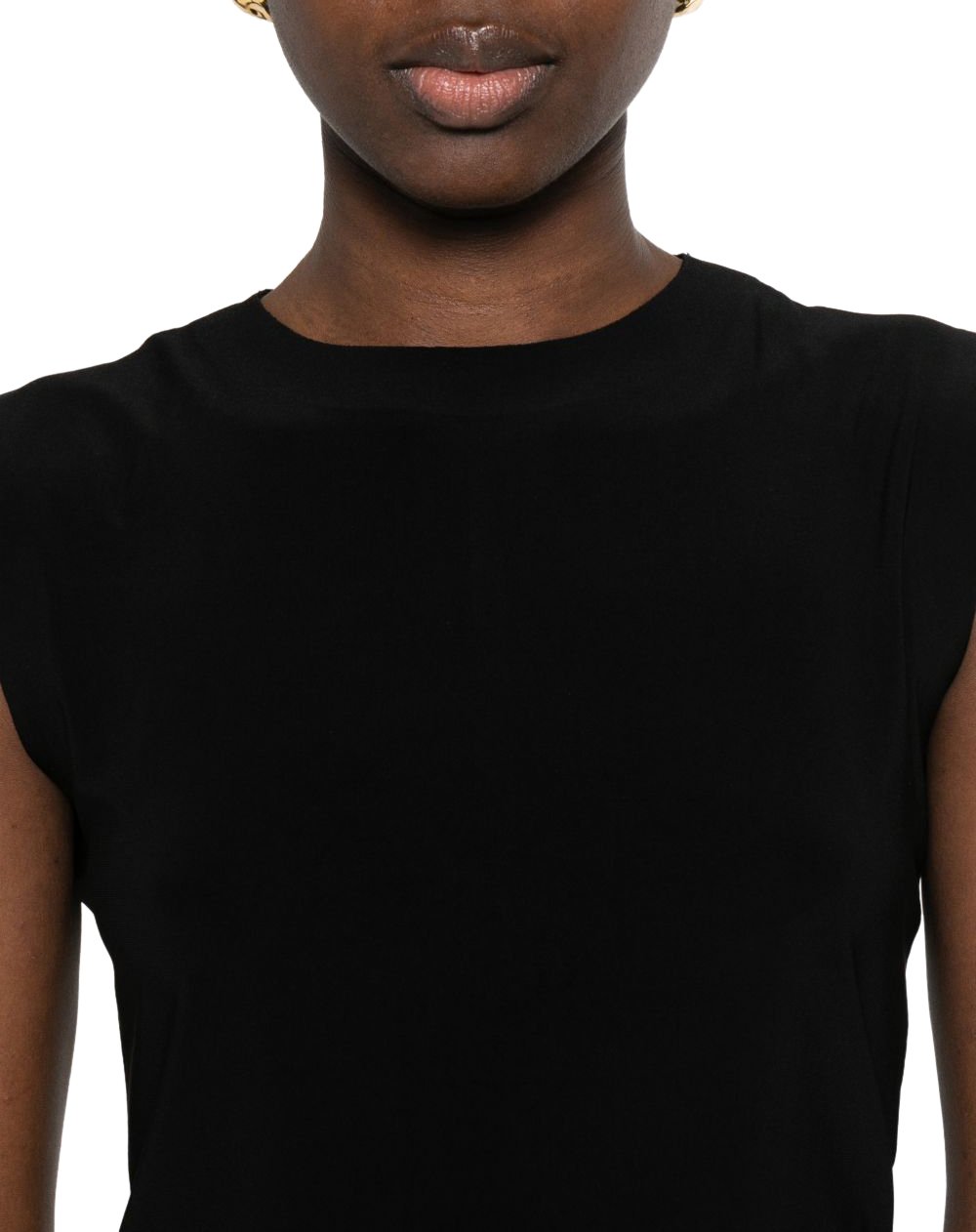 Norma Kamali Top Black Zwart