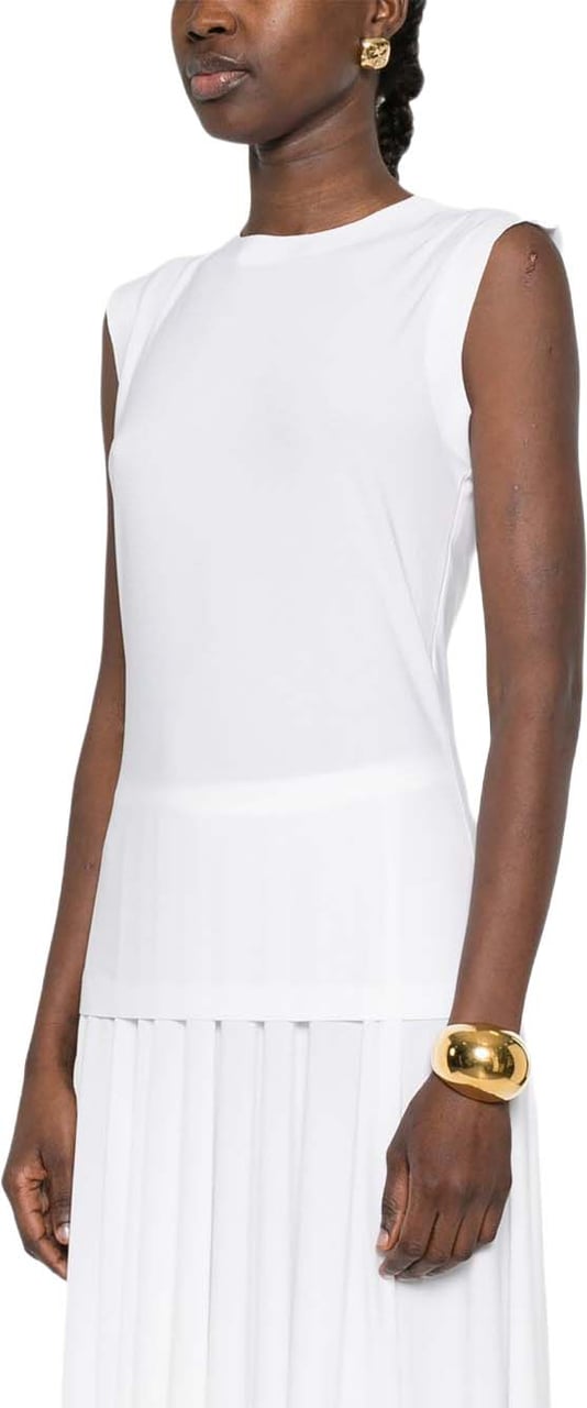Norma Kamali Top White Wit