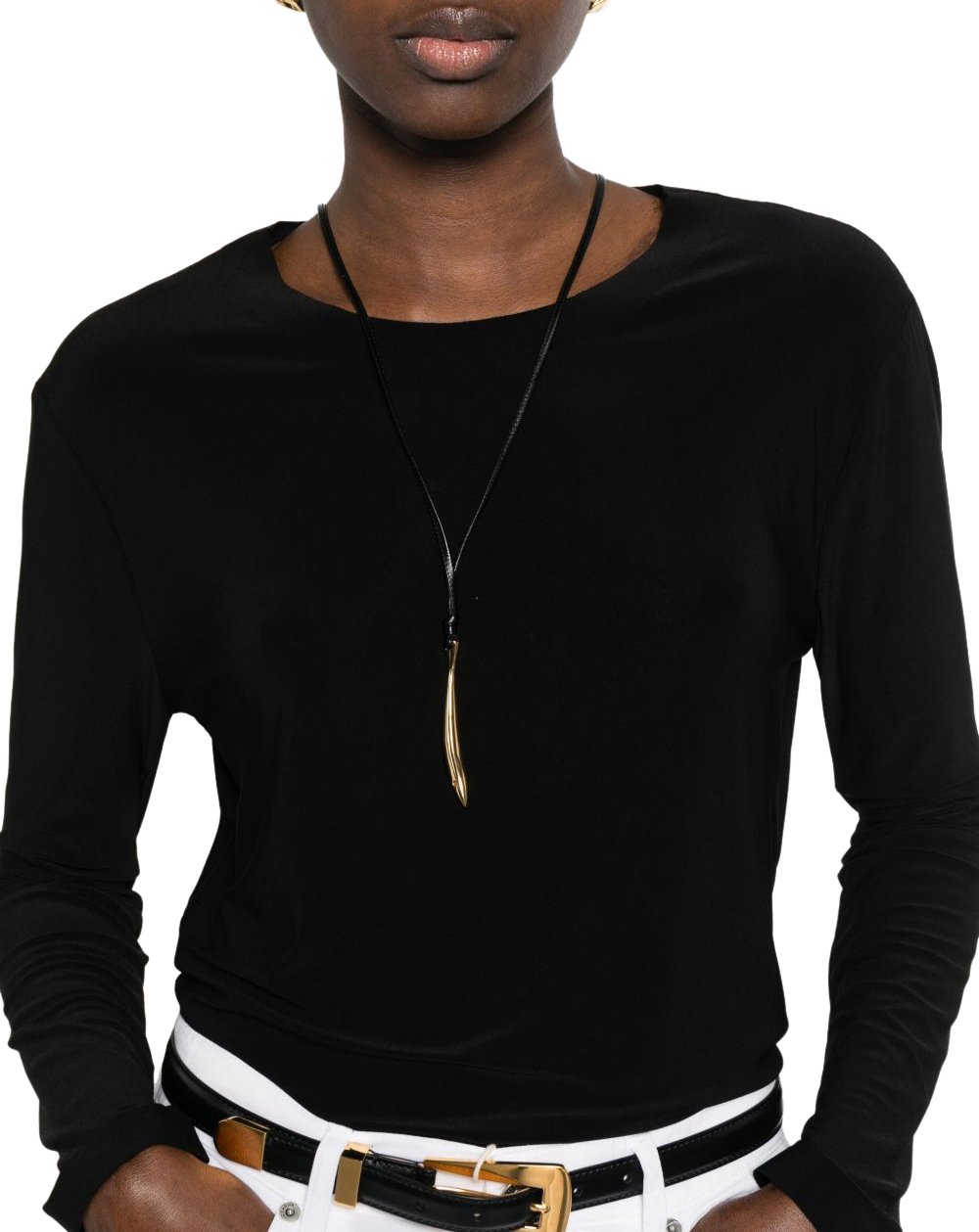 Norma Kamali Top Black Zwart
