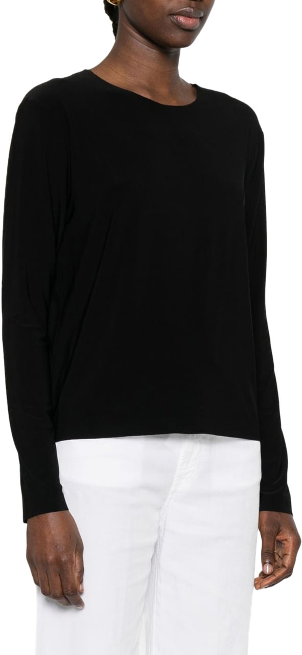 Norma Kamali Top Black Zwart