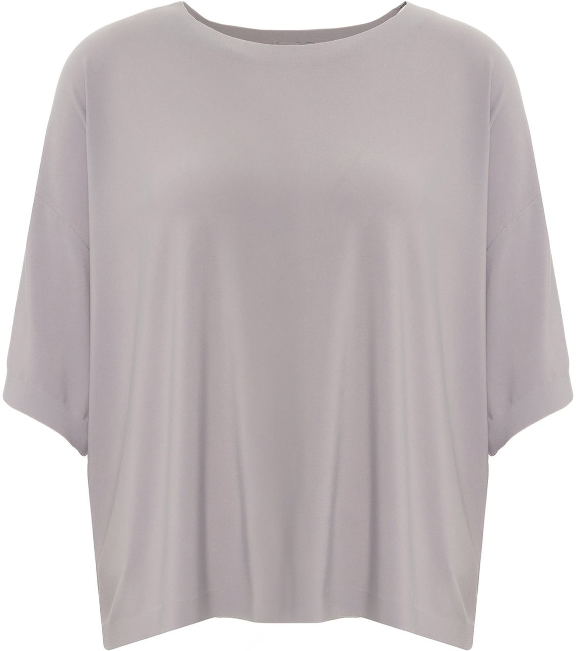 Norma Kamali Boxy fit t-shirt Grijs