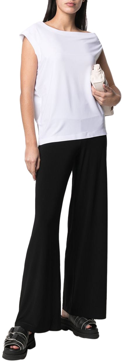 Norma Kamali Trousers Black Zwart