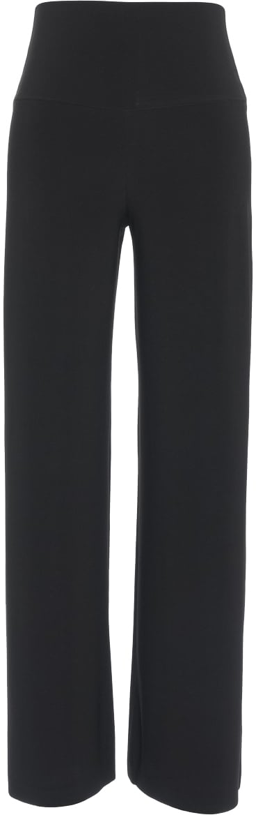 Norma Kamali Stretch pants Zwart
