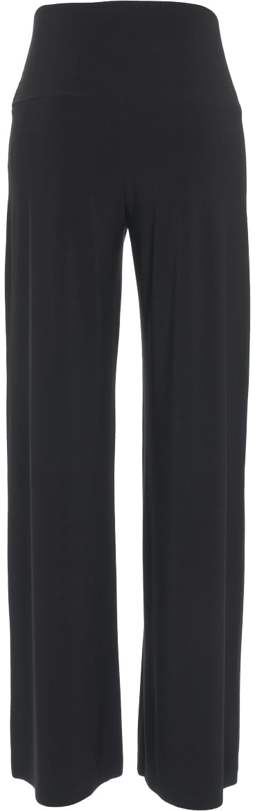 Norma Kamali Stretch pants Zwart